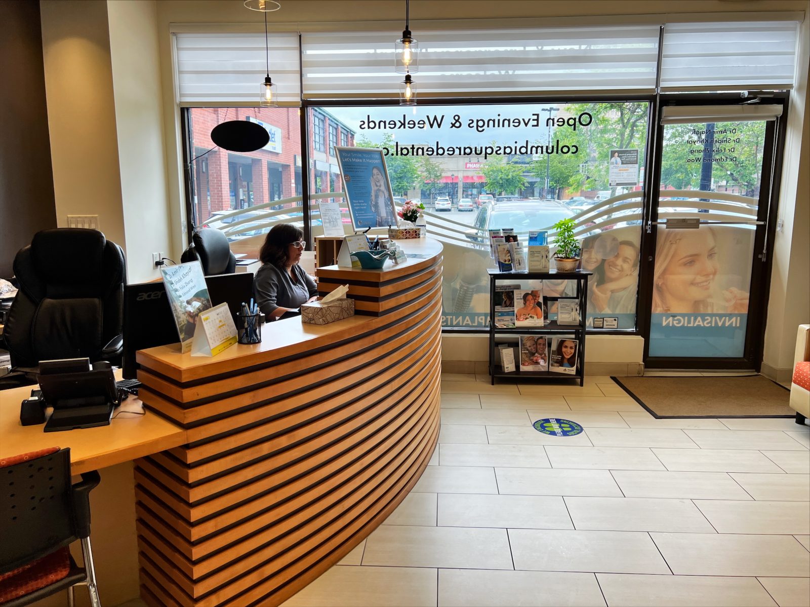 cs dental reception
