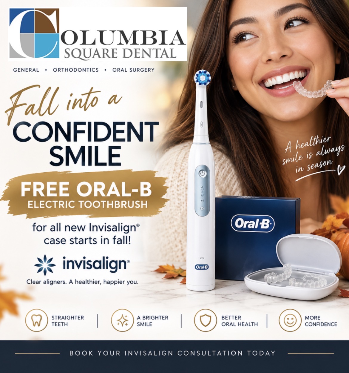 Free Oral-B electric toothbrush